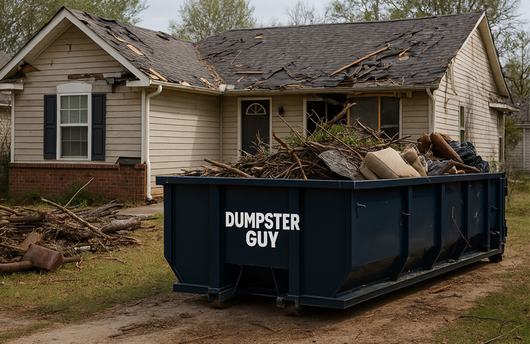 Dumpster Rental for Disaster Debris Removal