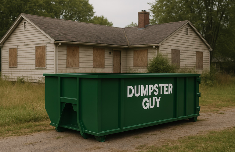 Dumpster Rental for Foreclosure Cleanouts