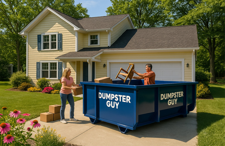 Dumpster Rental for Spring Cleaning