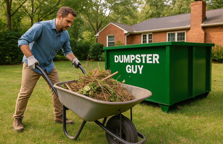 Dumpster Rental for Yard Waste Removal